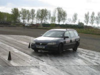 Skid control training  for 2 people